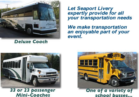 Seaport Livery - bus and van charters